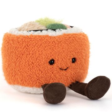 Jellycat PLUSH TOY Amuseable SUSHI Californian Roll Codhi