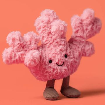 Jellycat PLUSH TOY Amuseable CORAL