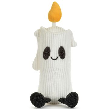 Jellycat PLUSH TOY Amuseable GHOST CANDLE Flickerty