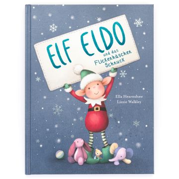 Jellycat Buch ELDO ELF und das FLICKENHÄSCHEN SCHNUCK