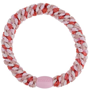 KKNEKKI HAARGUMMI Mix Pomerant Pink Glitter