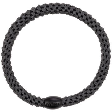 KKNEKKI Slim HAIR TIE Charcoal