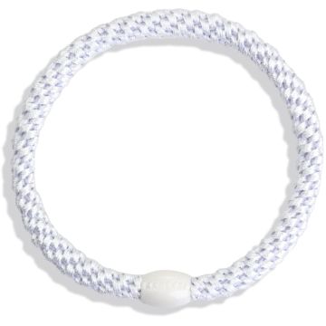KKNEKKI Slim HAIR TIE White