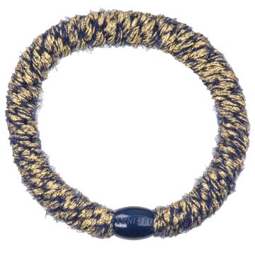 KKNEKKI Velvet HAIR TIE Glitter Navy