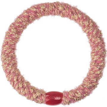 KKNEKKI Velvet HAIR TIE Glitter Old Pink