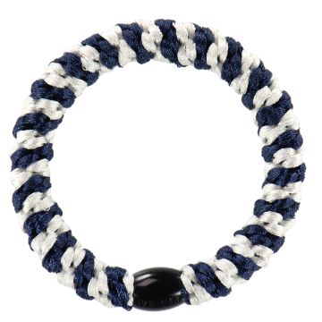 KKNEKKI HAARGUMMI White-Navy Stripe