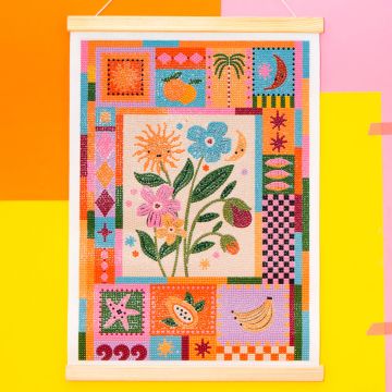 La Petite Épicerie DIAMOND PAINTING Set "Cosmo Sun" (12 years+)