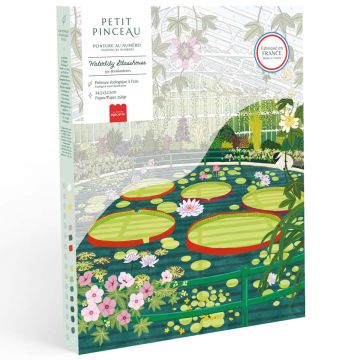 La Petite Épicerie PAINT BY NUMBERS for Adults "Water Lily"