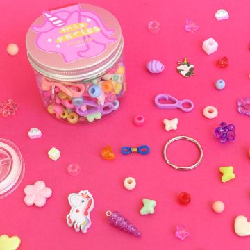 La Petite Épicerie DIY JEWELLERY SET with Beads "Licorne" Unicorn