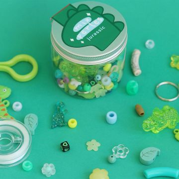 La Petite Épicerie DIY SCHMUCK Perlenset "Jurassic" Dinosaurier
