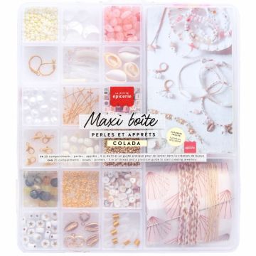 La Petite Épicerie DIY JEWELLERY SET with Beads "Piña Colada"