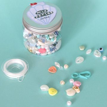 La Petite Épicerie DIY SCHMUCK Perlenset "Sirène" Meerjungfrau