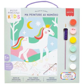 La Petite Épicerie MALEN NACH ZAHLEN Einhorn