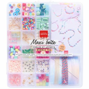 La Petite Épicerie Großes SCHMUCK PERLEN Set Bubble Tea