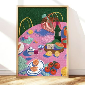 La Petite Épicerie PUZZLE Picknick im Garten (1000 Teile)