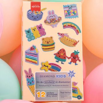 La Petite Épicerie STICKER BASTEL Set Yummy (5 Jahre+)