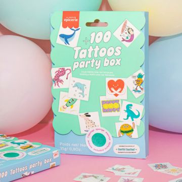 La Petite Épicerie TATTOOS Party Pack (100 pieces)