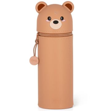 Legami 2-in-1 Silicone PENCIL CASE Kawaii BEAR