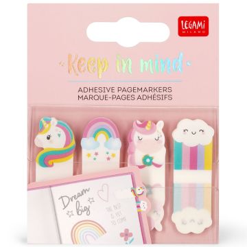 Legami Self-Adhesive PAGEMARKERS Unicorn