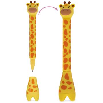 Legami BALLPOINT PEN with Base GIRAFFE (1mm)