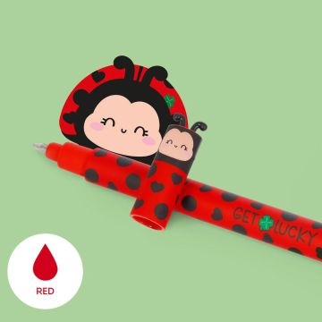 Legami LADYBUG Erasable Gel Pen