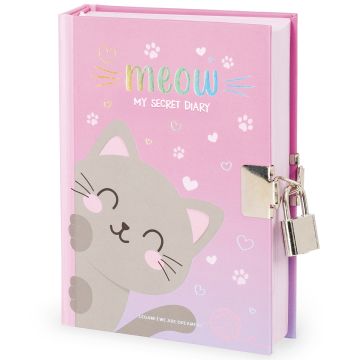Legami TAGEBUCH Katze mit Schloss "My Secret Diary"