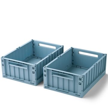 LIEWOOD 2 Weston STORAGE BOXES Beach Blue M