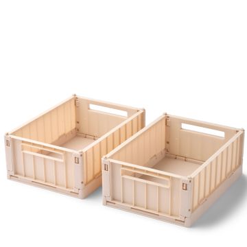 LIEWOOD 2 Small STORAGE BOXES Weston apple blossom