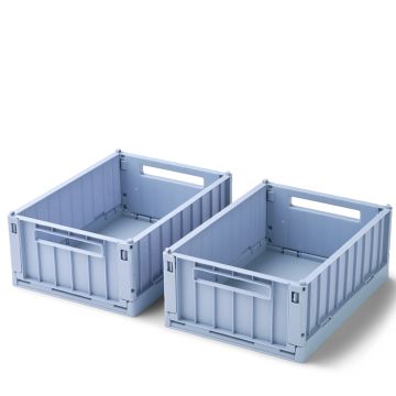LIEWOOD 2 Small STORAGE BOXES Weston dusty lavender