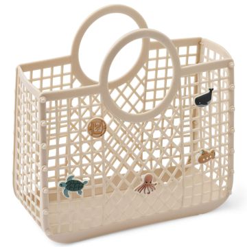 LIEWOOD BASKET BAG with Charms Samantha Sandy