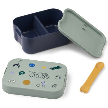 LIEWOOD LUNCHBOX Kamil "Play" Dusty Peppermint