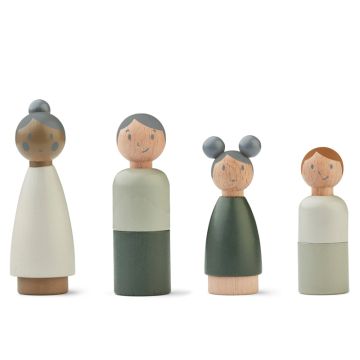 LIEWOOD Puppenhaus Familie LOTTA hunter green