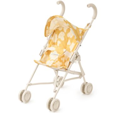 LIEWOOD DOLL STROLLER Elsie "Flower" lemon yellow