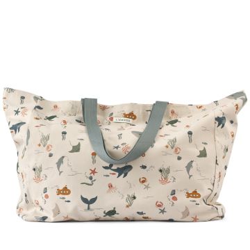 LIEWOOD Maxi TOTE BAG "Sea Creature" sandy