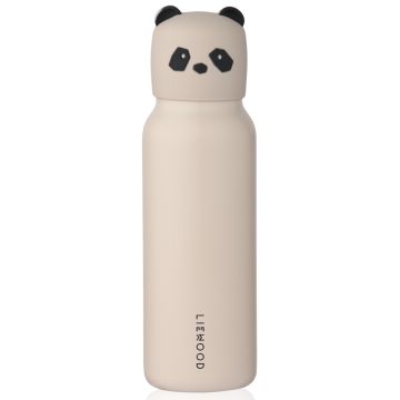LIEWOOD WATER BOTTLE Falk "Panda Lid" Sandy (350 ml)