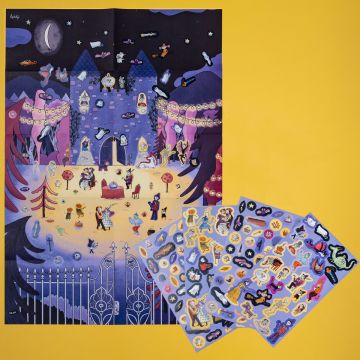 Londji STICKER & POSTER SET Enchanted