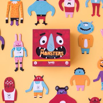 Londji SPIEL "My Monsters" Familienspiel (5 Jahre+)