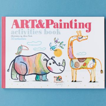 Londji ACTIVITY BOOK "Art & Painting" Coloring Animals (3 yrs+)