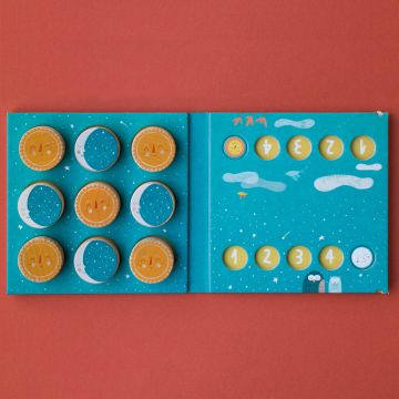 Londji SPIEL Tic Tac Toe "Sonne & Mond" (4 Jahre+)