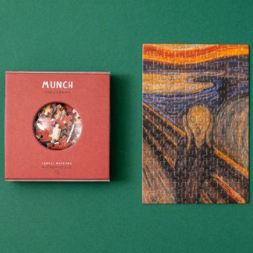 Londji Zoom MIKROPUZZLE Edvard Munch "Der Schrei" (150 Teile)