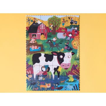 Londji Observation Pocket Puzzle MY LITTLE FARM (24 Pieces)