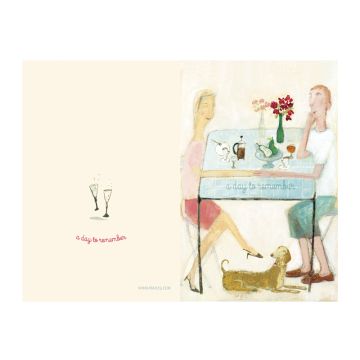 Maileg Small Greeting Card A DAY TO REMEMBER