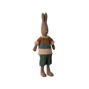 Maileg Rabbit STRIPED SHIRT and SHORTS (Size 2)