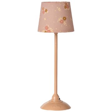 Maileg Electric Mini FLOOR LAMP for Miniature Dollhouse Dark Powder