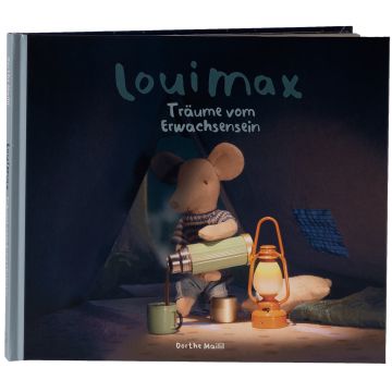 Maileg Mouse BOOK LouiMax "Dreams Of Being An Adult" German Text