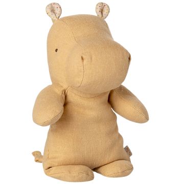 Maileg Safari Friends NILPFERD Hippo Cremegelb Klein (22 cm)