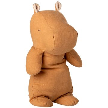 Maileg Safari Friends NILPFERD Hippo Honig Gelb M (30 cm)
