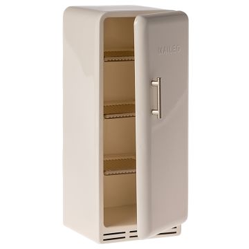 Maileg Miniatur KÜHLSCHRANK für Puppenhaus off white