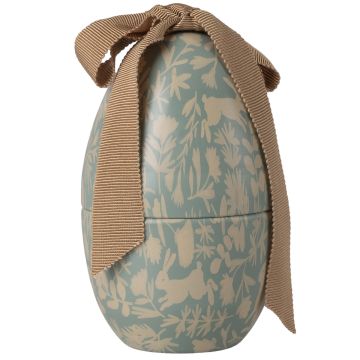 Maileg Kleine Metalldose OSTEREI Dusty Blue (11x7cm)