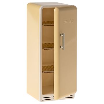 Maileg Miniature REFRIGERATOR for Dollhouse yellow